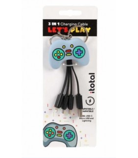 Cable usb 3 en 1 Lets Play