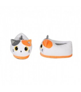 Pantuflas Plush ORANGE CAT