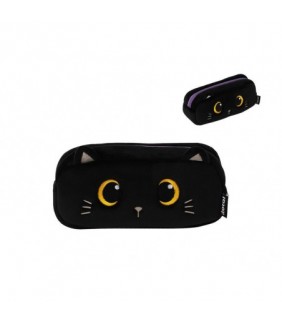 Estuche de silicona Gato Negro