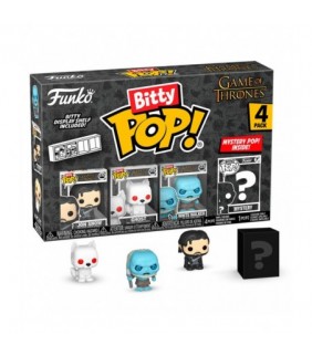 Blister 4 figuras Bitty POP Juego de Tronos Jon Sn