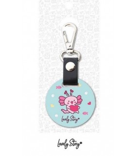 LLAVERO AJOLOTE VERDE