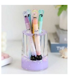 Marcador Brillo y Sello rolon Azul Rosa