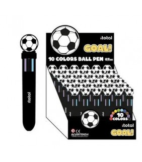 Bolografo Multicolor Balon de Futbol