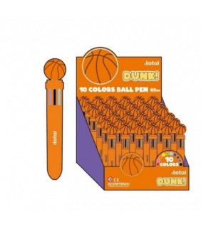 Boligrafo Multicolor Baloncesto