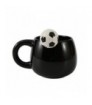 Taza Ceramica con Balon de Futbol