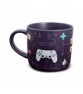 Taza de Porcelana Game Over