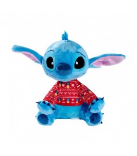 Peluche Stitch Navidad Disney 25cm