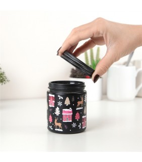 VELA AROMÁTICA / SCENTED CANDLE - BLACK SNOWY HOME