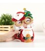 TAZA CON FORMA DE PAPA NOEL 350ML + GAFAS DE NAIVD
