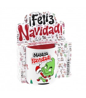 TAZA 330 ML / MUG 330 ML - ¡MALDITA NAVIDAD!