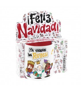 TAZA 330 ML / MUG 330 ML - ¡YA VIENEN LOS REYES!