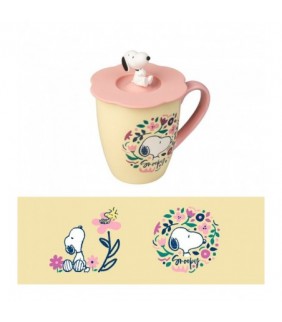 TAZA PREMIUM CON TAPA SNOOPY