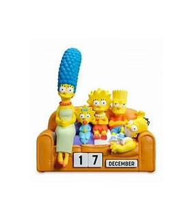 Calendario Perpetuo 3D Los Simpson