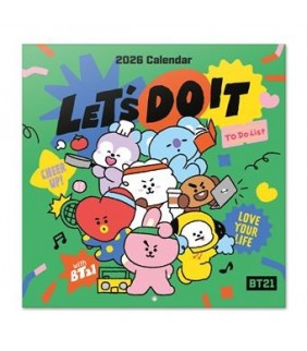 Calendario Erik 2026 30X30 BT21