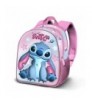 Disney Lilo y Stitch Cosmic-Mochila 3D Elite, Rosa