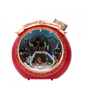 Bola de Navidad Animada con led