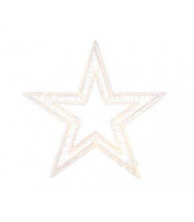 Estrella con adaptador 240 Leds