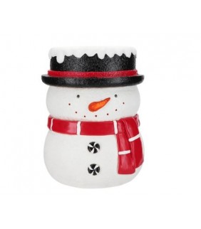 Taburete de muñeco de nieve