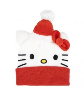 GORRO PUNTO CHRISTMAS HELLO KITTY
