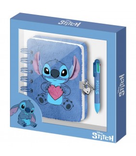 Disney Stitch Diary plush + pen