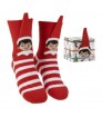 CALCETIN ANTIDESLIZANTE NAVIDEÑO THE ELF T27/30