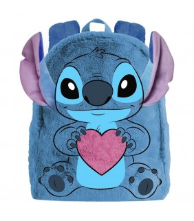 Mochila peluche Corazon Stitch Disney