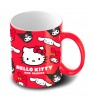 Hello Kitty Faces-Taza, Rojo
