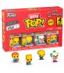 Blister 4 figuras Bitty POP Los Simpsons Bart