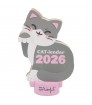 CALENDARIO DE SOBREMESA 2026 CON PEANA CAT-LENDAR