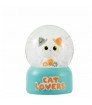 Bola de Nieve Gato Tricolor