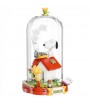 MAQUETA DE CONSTRUCCION FIGURITA SNOOPY MAQUINA DE