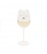 COPA DE VINO CON FORMA DE GATO