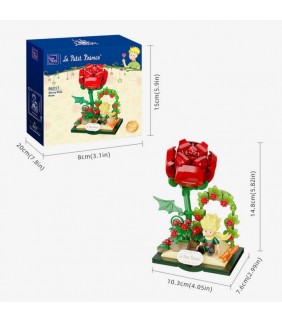 MAQUETA DE CONSTRUCCION EL PRINCIPITO Y ZORRO CON