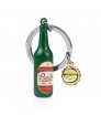 Llavero de botellas de cerveza