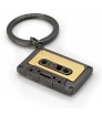 Llavero de casete de audio