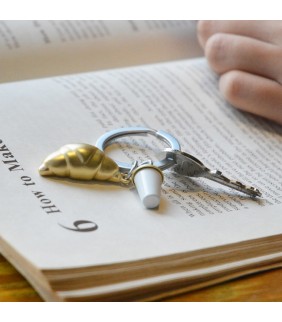 Llavero de croissant