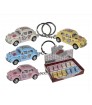 Llavero de metal, coche propulsado,