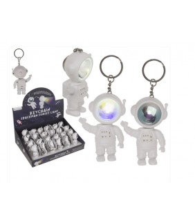 Llavero de metal, luz de puesta de sol Spacemen