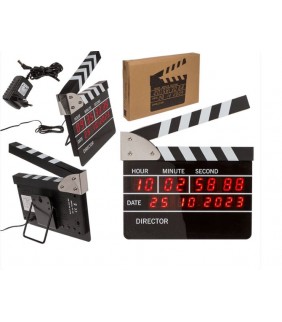 Despertador, Claqueta de cine,