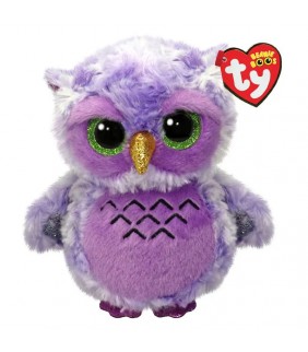 Peluche Ty Beanie Boos Owlivia Búho Violeta ? Muñe