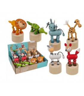Figura de presión de madera, Animales