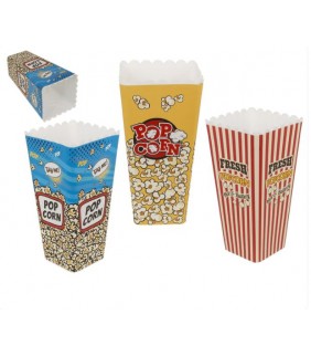 Cubo cuadrado para aperitivos, 10 x 10 x 24