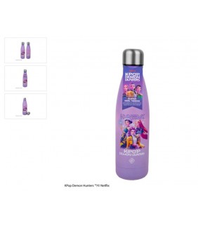 Botella de agua HUNTR/X Kpop Demon Hunters