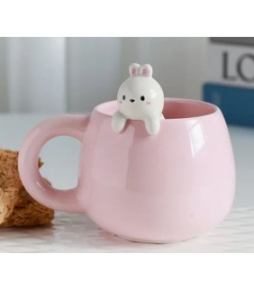 Taza ceramica con Charm Bunny
