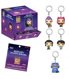Llavero Pocket POP KPop Demon Hunters surtido