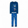 PIJAMA LARGO INTERLOCK SONIC TALLA 8 AÑOS