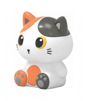 Luz nocturana de Silicona Gato Naranja