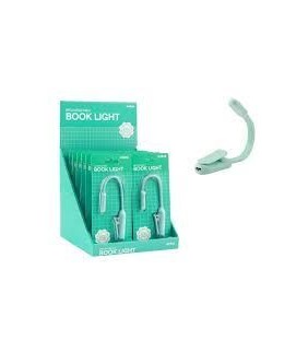 LUZ DE LECTURA LED RECARGABLE VERDE PASTEL
