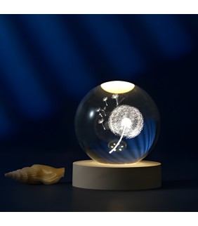 LÁMPARA DE MESA LED DIENTE DE LEON