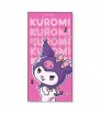 Toalla Kuromi Hello Kitty microfibra